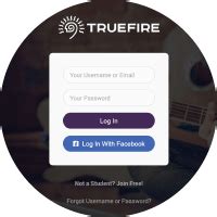 truefire login|truefire student log in.